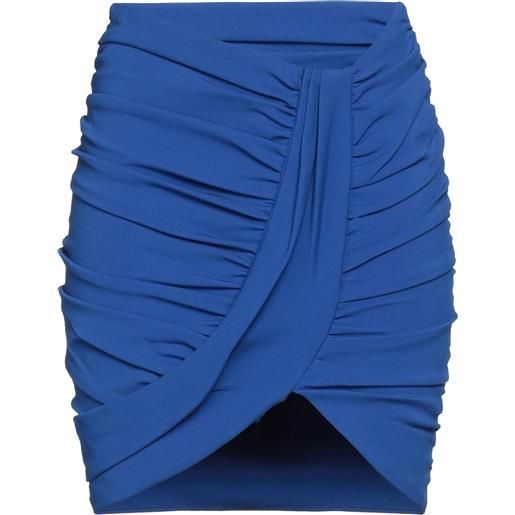 BALMAIN - minigonna - blu