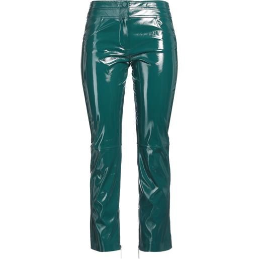 SIMONA CORSELLINI - pantalone - verde smeraldo