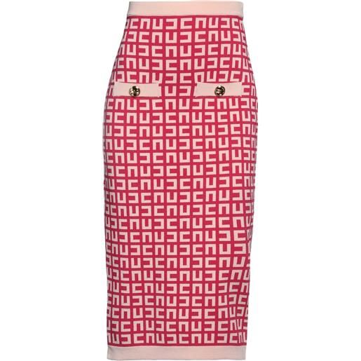 ELISABETTA FRANCHI - gonna midi - magenta