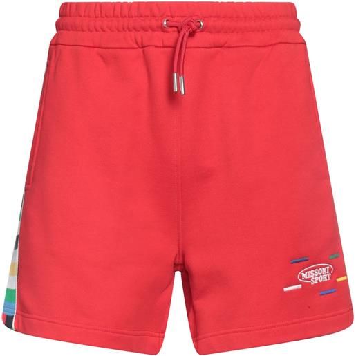 MISSONI - pantalone felpa - rosso