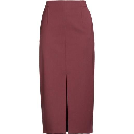 PATRIZIA PEPE - gonna midi - bordeaux