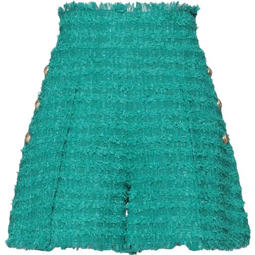 BALMAIN - shorts & bermuda - verde smeraldo