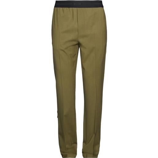 MSGM - chinos - verde militare