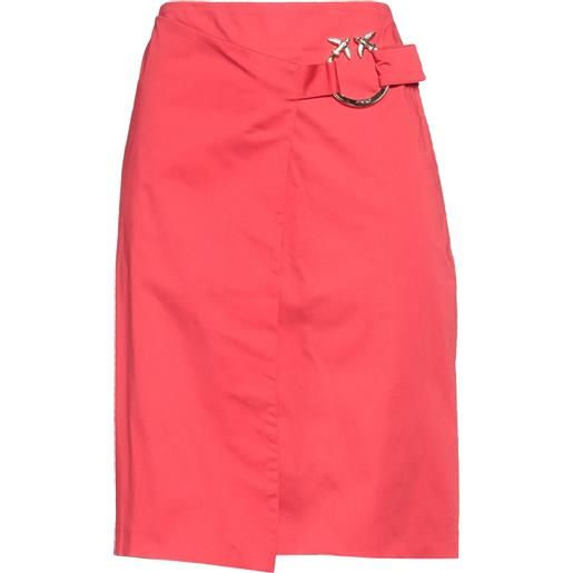 PINKO - gonna midi - rosso
