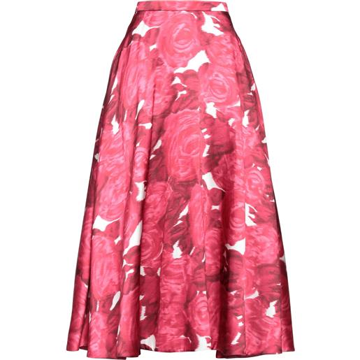 VALENTINO GARAVANI - gonna midi - fucsia