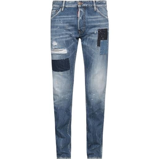 DSQUARED2 - pantaloni jeans - blu