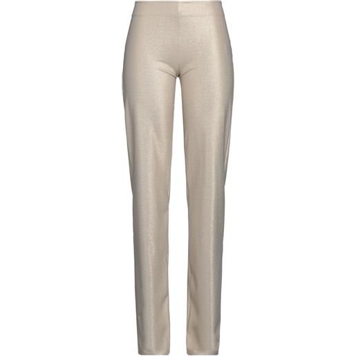 FISICO - pantalone - platino