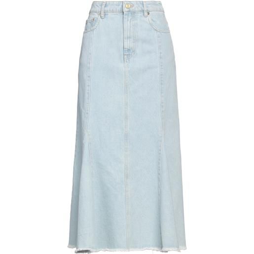 GANNI - gonna jeans - blu