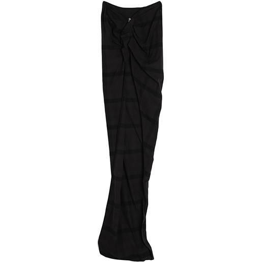 RICK OWENS - gonna lunga - piombo