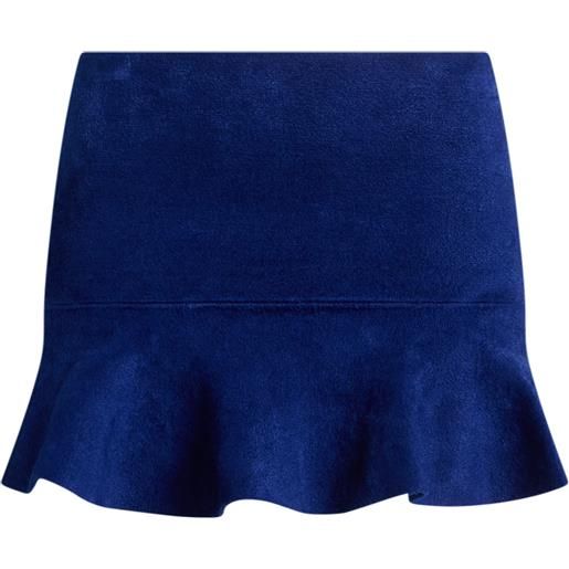 ISABEL MARANT - minigonna - blu china