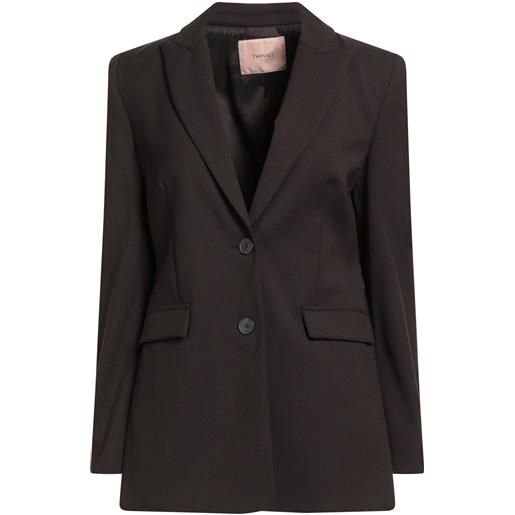 TWINSET - blazer - cioccolato