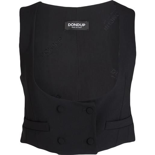 DONDUP - gilet - nero