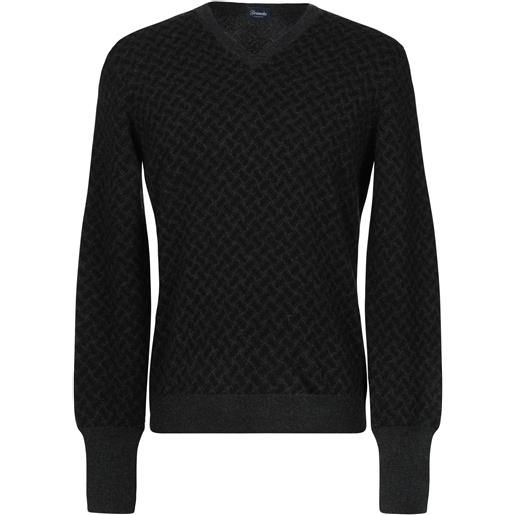 DRUMOHR - maglia in cachemire - nero