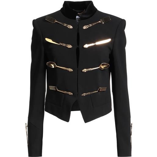 MOSCHINO - blazer - nero