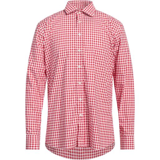 ETRO - camicia regular fit - rosso
