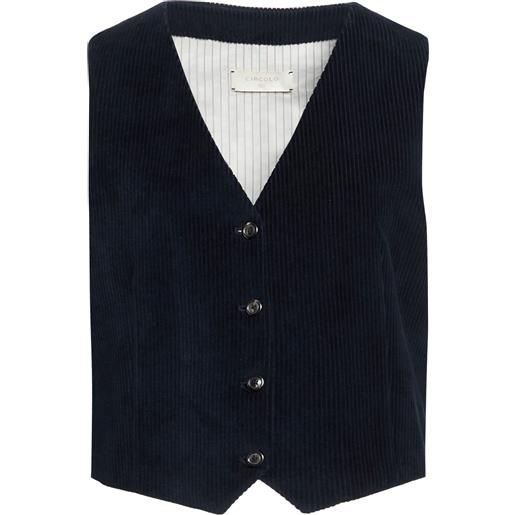 CIRCOLO 1901 - gilet - blu notte