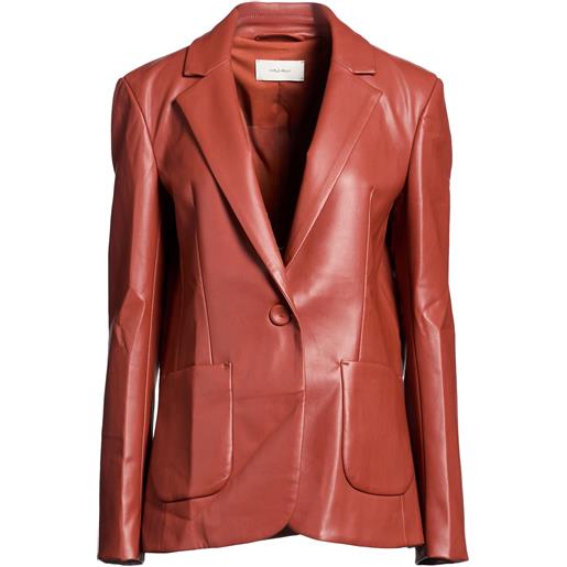 MALÌPARMI - blazer - cuoio