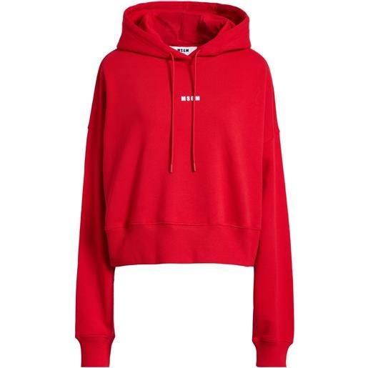 MSGM - felpa - rosso