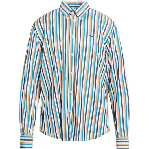 HARMONT & BLAINE - camicia a righe - azzurro