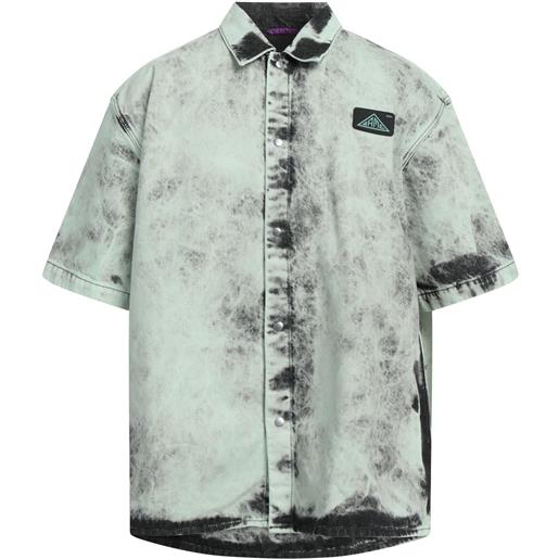 OAMC - camicia di jeans - verde chiaro