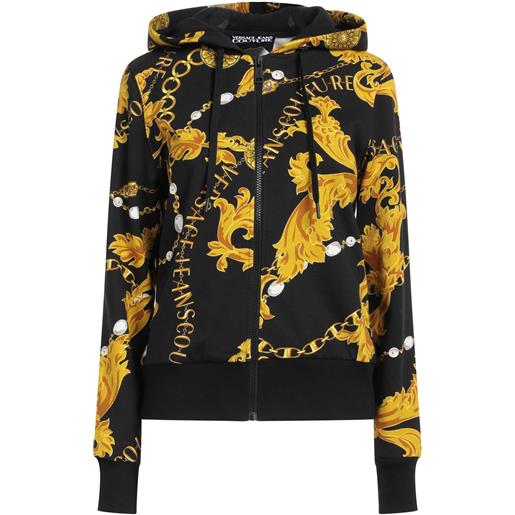 VERSACE JEANS COUTURE - felpa - nero