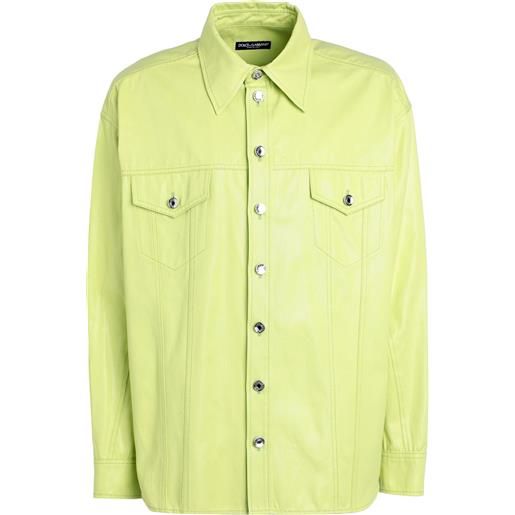 DOLCE&GABBANA - giubbotto - verde lime