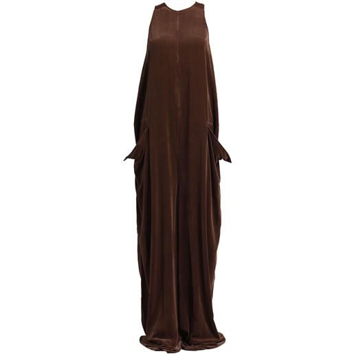 RICK OWENS - tuta/one piece - marrone