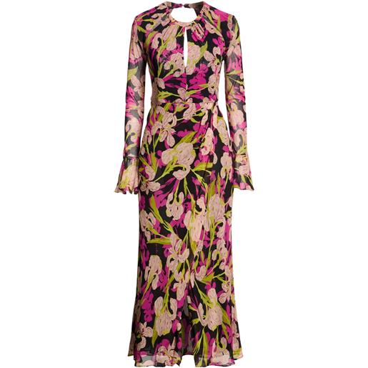 PINKO - vestito midi - magenta