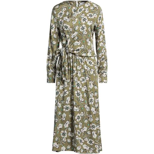MARELLA - vestito midi - verde militare