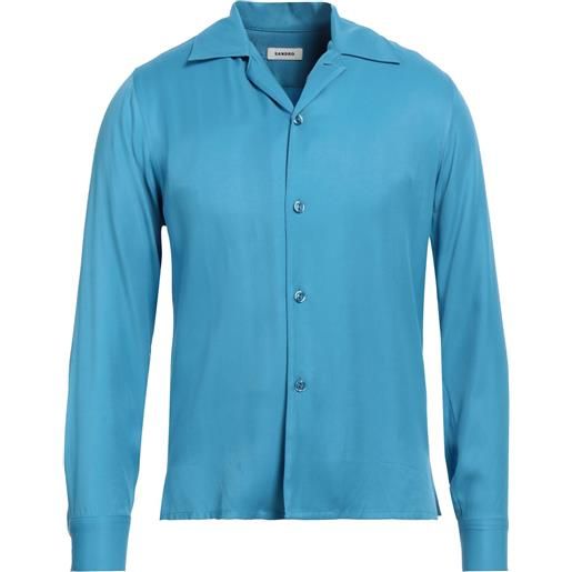 SANDRO - camicia regular fit - azzurro