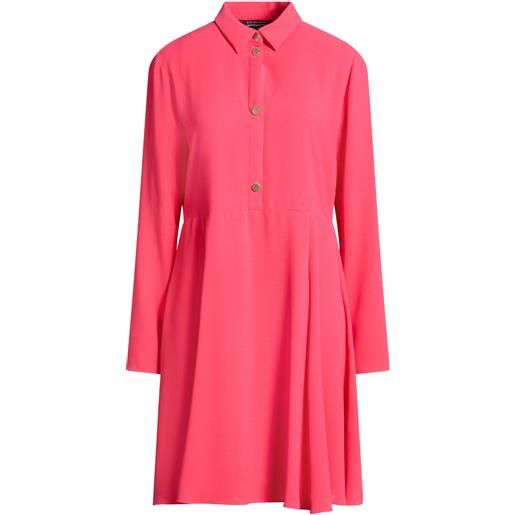 ARMANI EXCHANGE - vestito chemisier - corallo