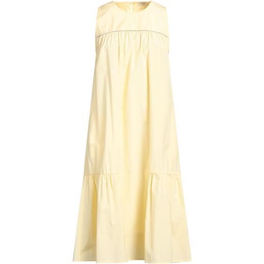 PESERICO - vestito estivo - giallo pastello
