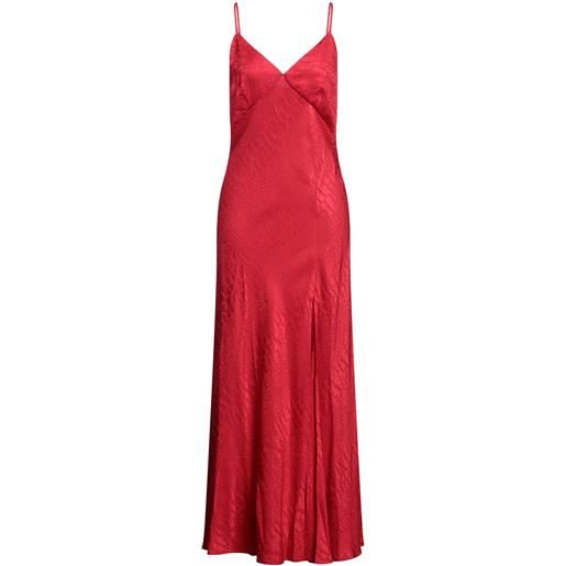 TWINSET - slip dress - rosso