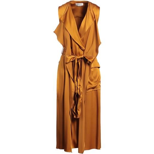 VICTORIA BECKHAM - vestito estivo - giallo ocra