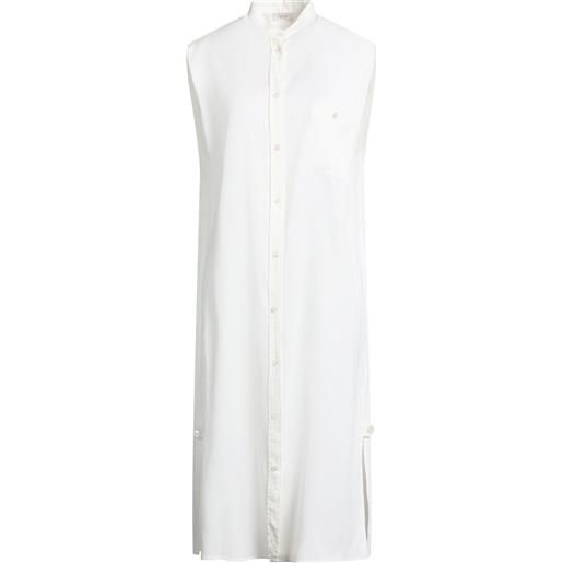 AGNONA - vestito chemisier - off white