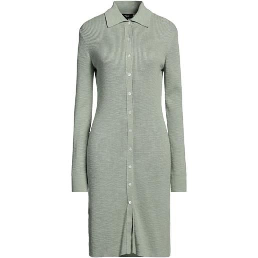 THEORY - vestito chemisier - verde salvia