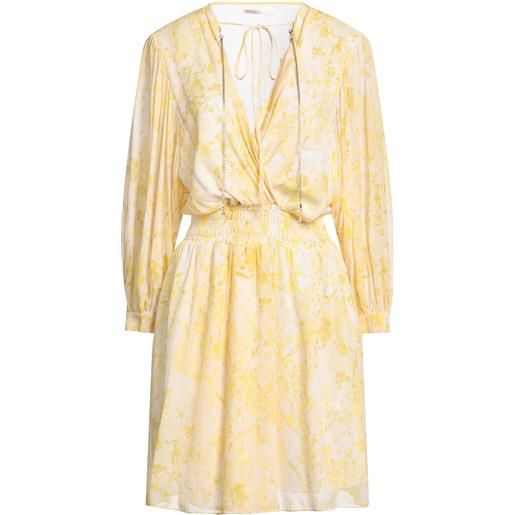 PATRIZIA PEPE - vestito corto - giallo