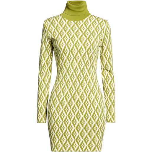ELISABETTA FRANCHI - tubino - verde