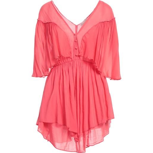 FORTE_FORTE - vestito corto - corallo