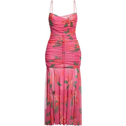 PINKO - tubino - fucsia