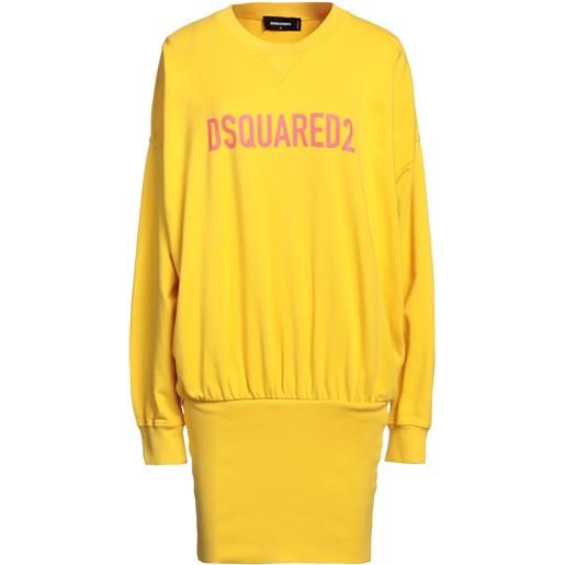 DSQUARED2 - vestito corto - giallo