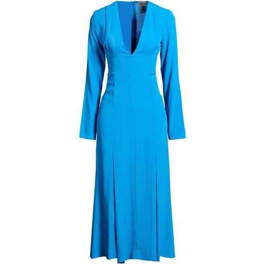 SEMICOUTURE - vestito midi - azzurro