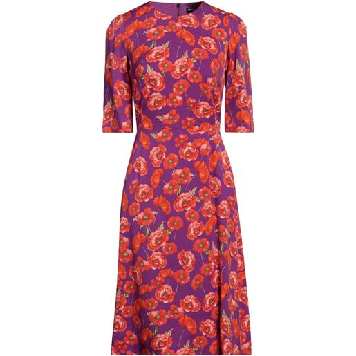 DOLCE&GABBANA - vestito corto - malva