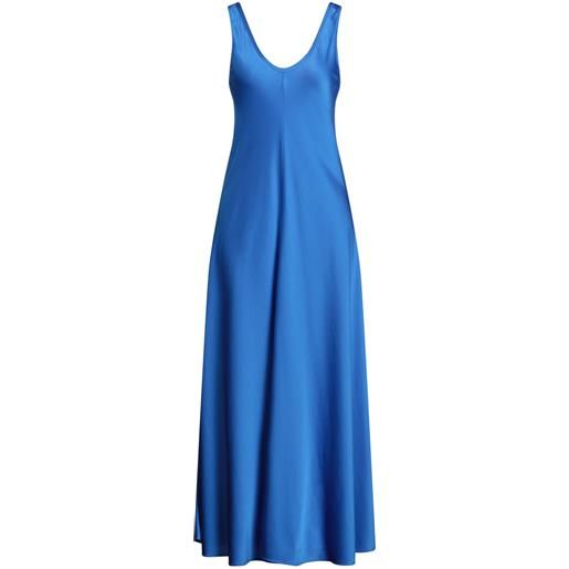 FORTE_FORTE - vestito lungo - blu navy