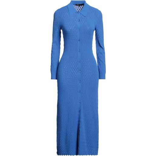 MAJE - vestito chemisier - azzurro