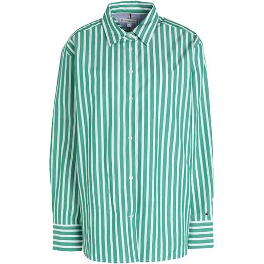 TOMMY HILFIGER - camicie e bluse fantasia - verde