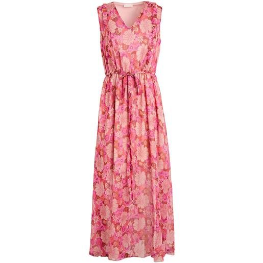 LIU -JO - vestito lungo - rosa