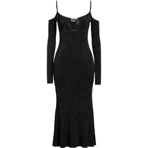 VERSACE JEANS COUTURE - vestito midi - nero