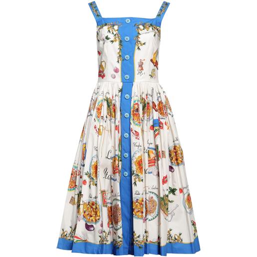 DOLCE&GABBANA - vestito estivo - bianco