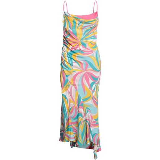 PINKO - vestito midi - turchese